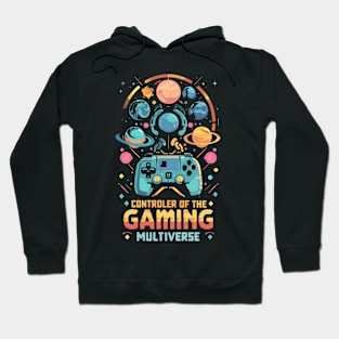 Controller of the GAMING multiverse futuristic space themed gaming #5 Hoodie